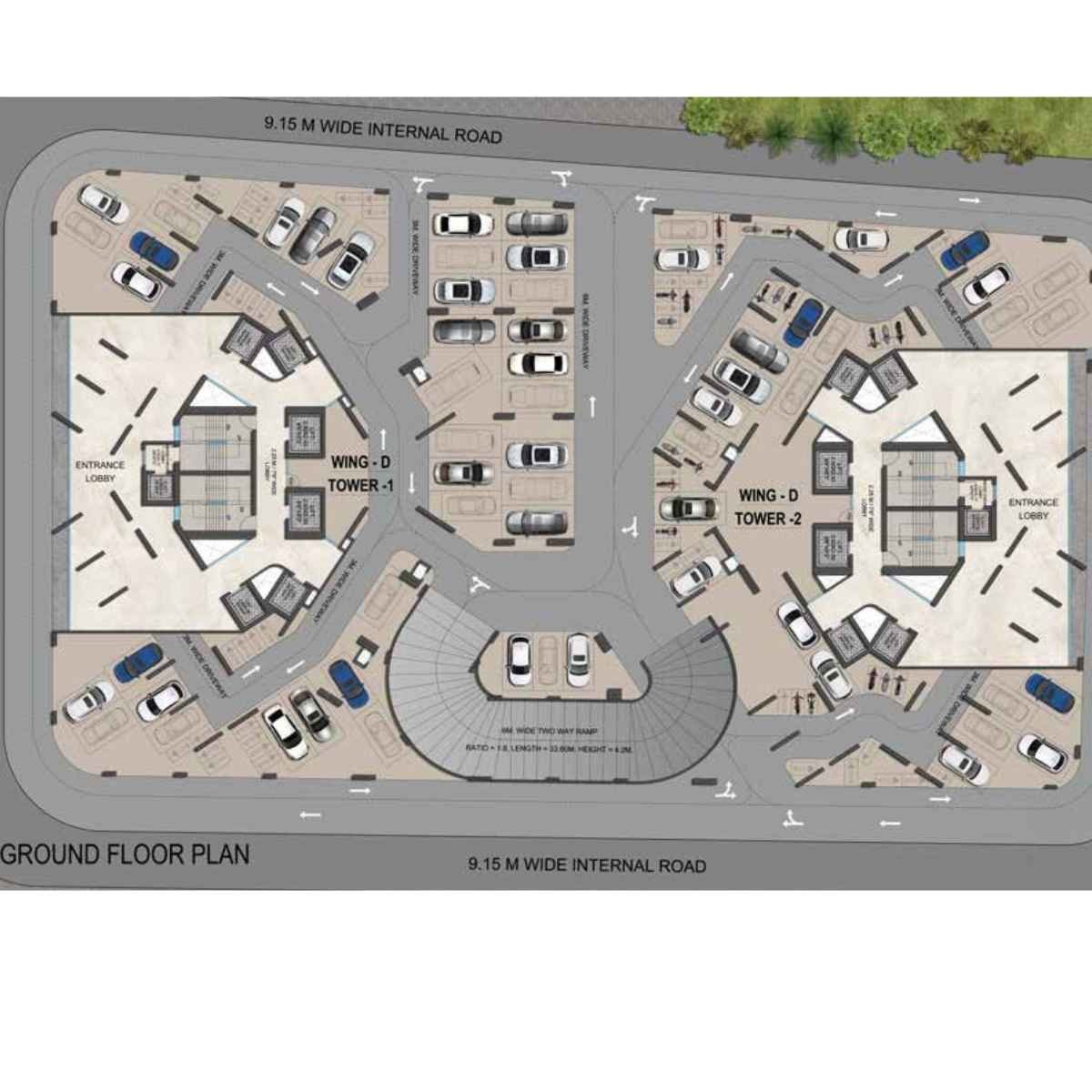 Opulence -Ground floor plan